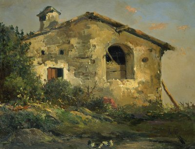 A Ruin by Louis Gurlitt